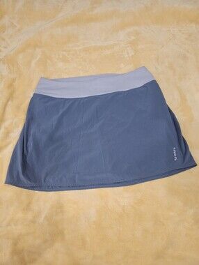Simms Blue Active Skort with Light Blue Waistband